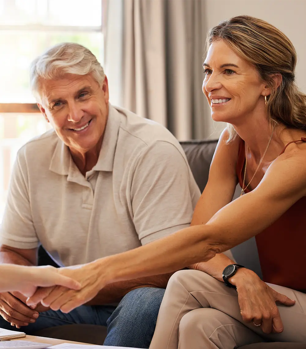 Casal extremamente animado com a possibilidade de recuperar sem riscos o ITBI pago a maior